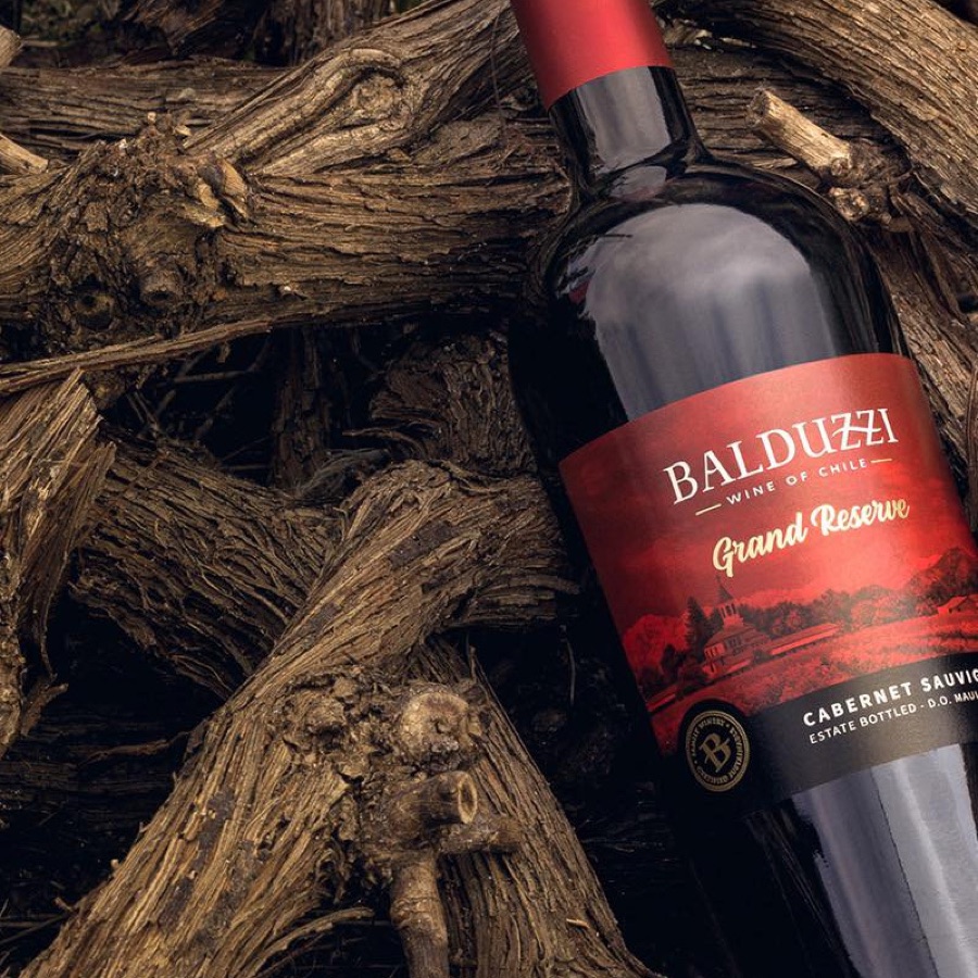 Balduzzi Grand Reserve con etiqueta roja